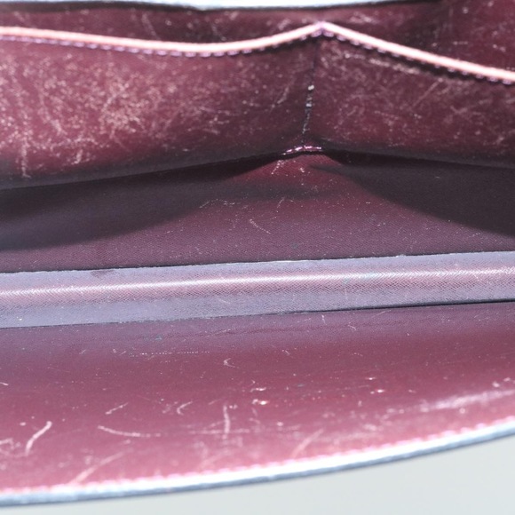 LOUIS VUITTON Taiga Serviette Moskova Business Bag Acajou M30036 LV Auth ar6116 - Picture 11 of 16